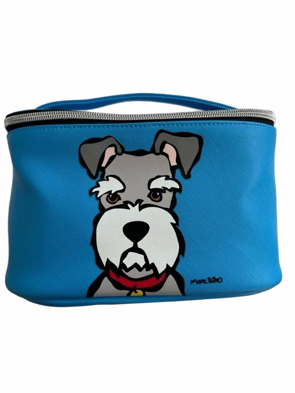 MARC TETRO DOG MAKEUP BAG | EUC | OS